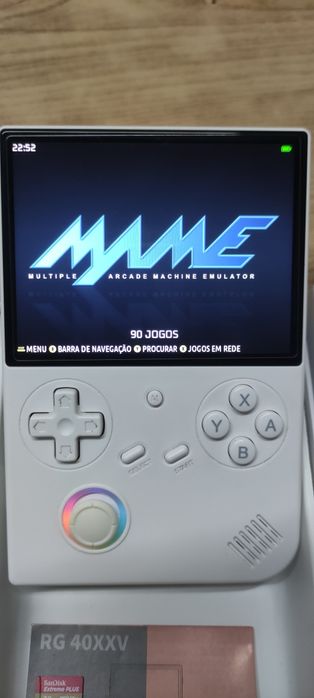 Consola Anbernic RG40XXV – Como Nova  + De 1000 Jogos  +2 Sistemas