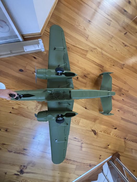 b25 bombowiec samolot rc druk3d