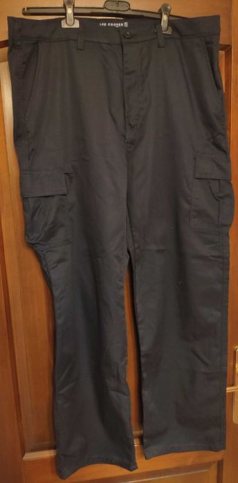Spodnie męskie Lee Cooper typ Cargo nowe W38 L31 czarne