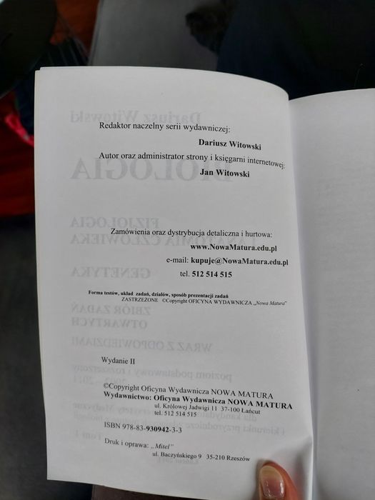 Zbiór zadan otwartych DARIUSZ WITOWSKI