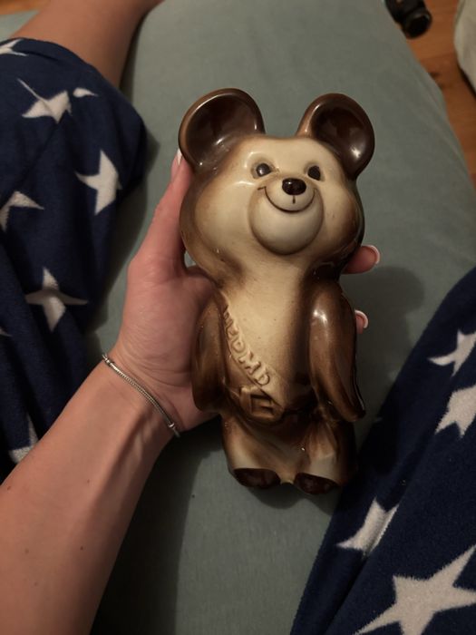 Раритетна статуетка Олімпійський Мішка  медведик 1980 рік