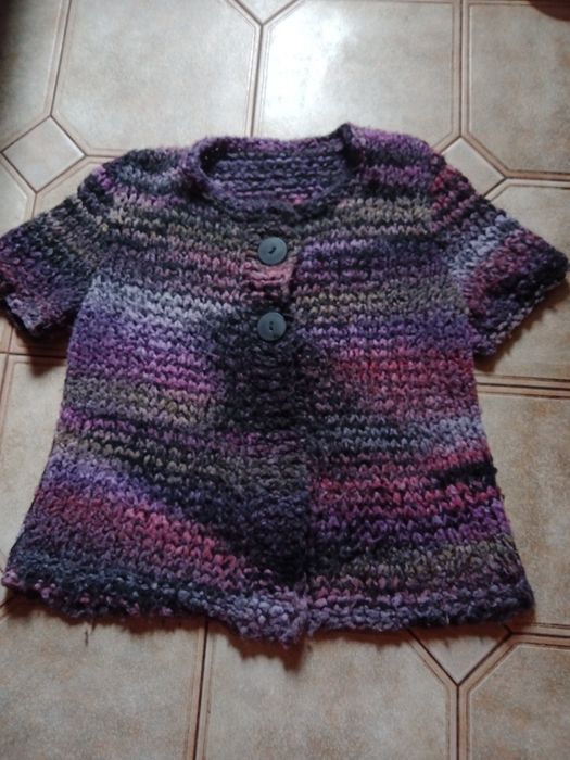 Жилет кофта вязаная