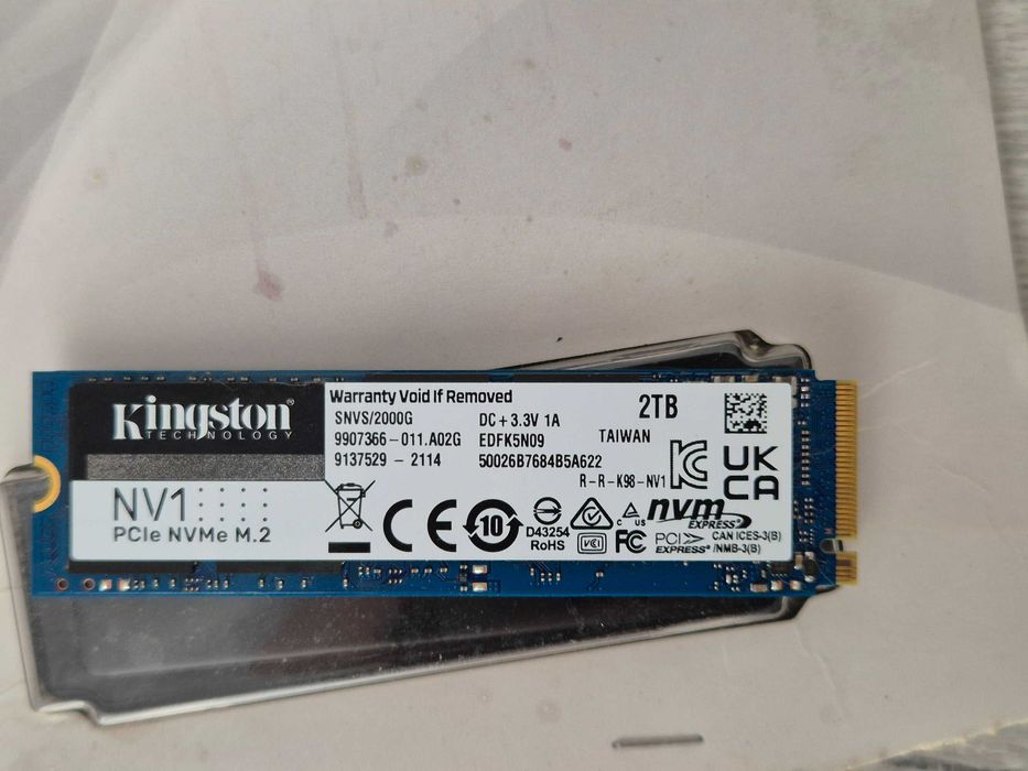 M.2 SSD диск 2TB Kingston NV1 (NVMe\PCI-e 3.0 x4\M2 2280). Trade-IN