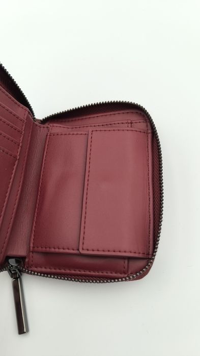 Portfel Calvin Klein bordowy
