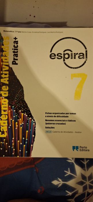 Espiral 7 Caderno  atividades