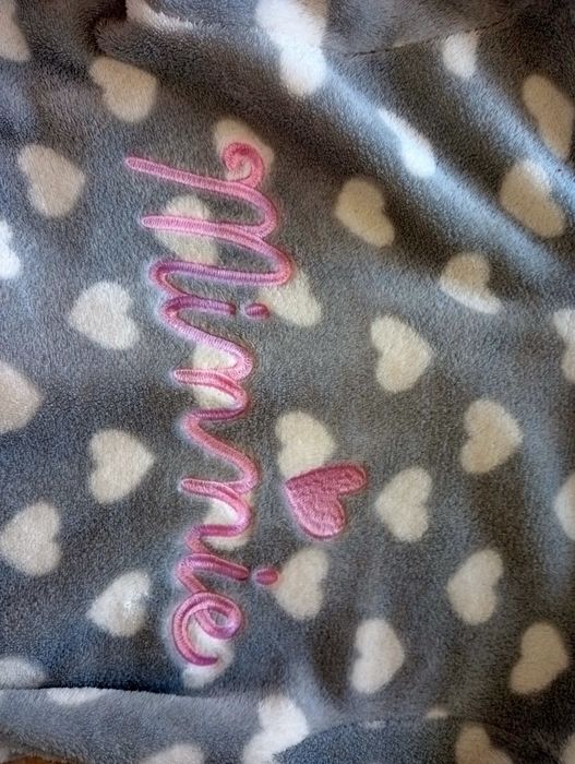 Szlafrok dziewczęcy Miki