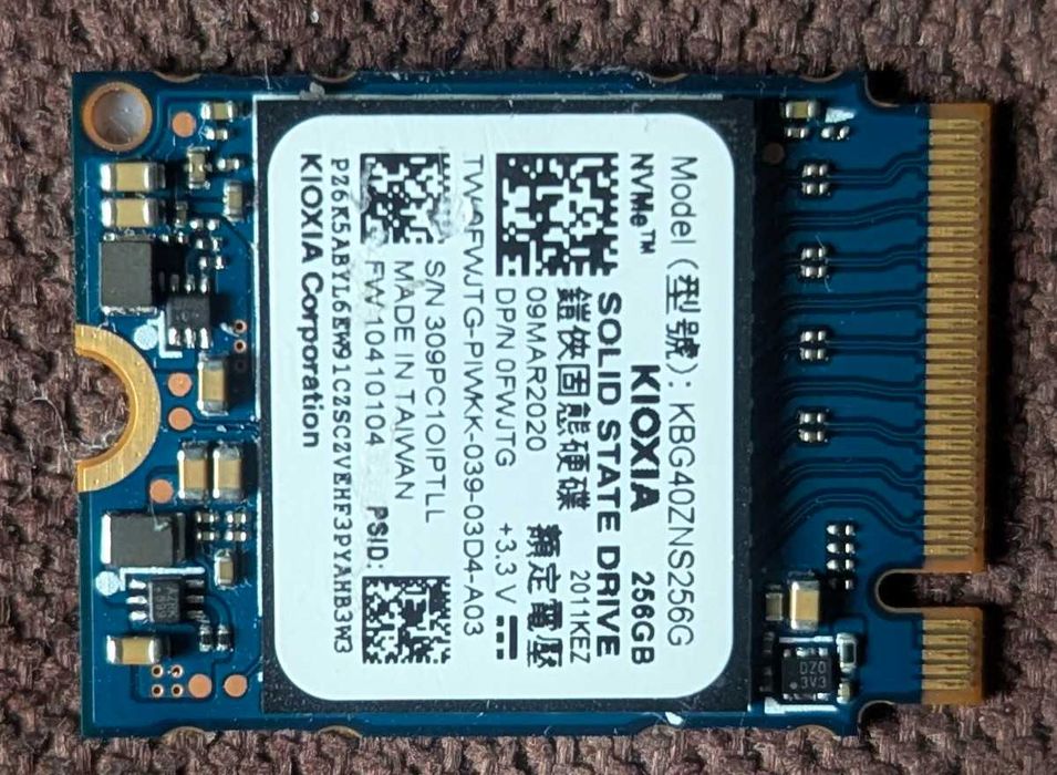 SSD M2 2280 NVME-SatA3  256-512gb