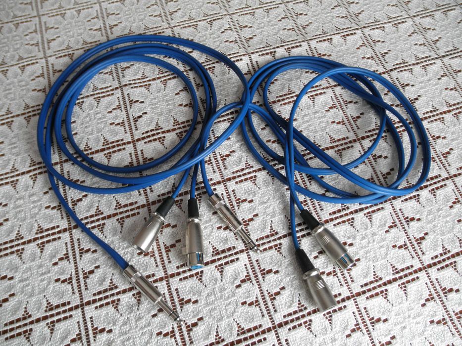 Kabel 2x XLR Żeński i Męski - JACK Stereo 6.3 mm NEUTRIC .