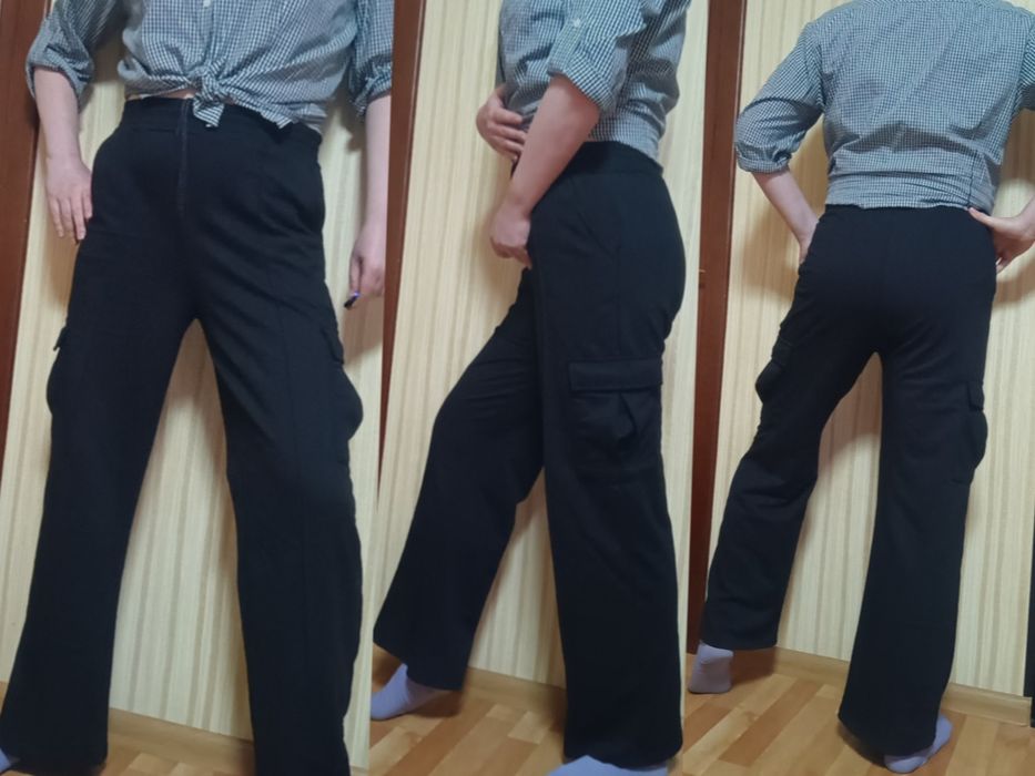 Брюки штани карго, кльош розмір XL-XXL