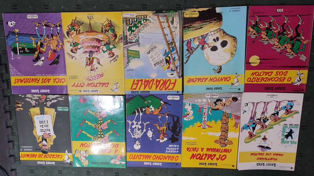 Lote Livros Lucky Luke