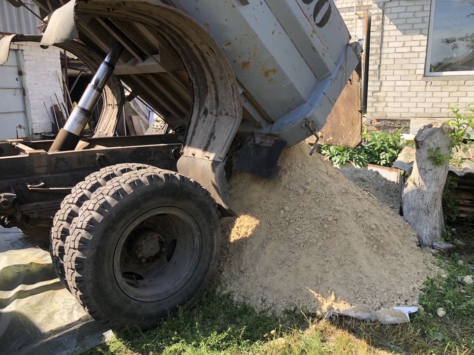 Вивіз сміття, вывоз мусора ЗІЛ, КаМАЗ, пісок, щебінь, бетон