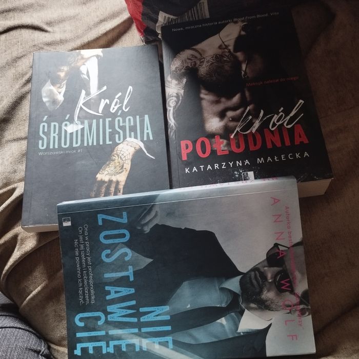 Zestaw 3 szt ksiazki