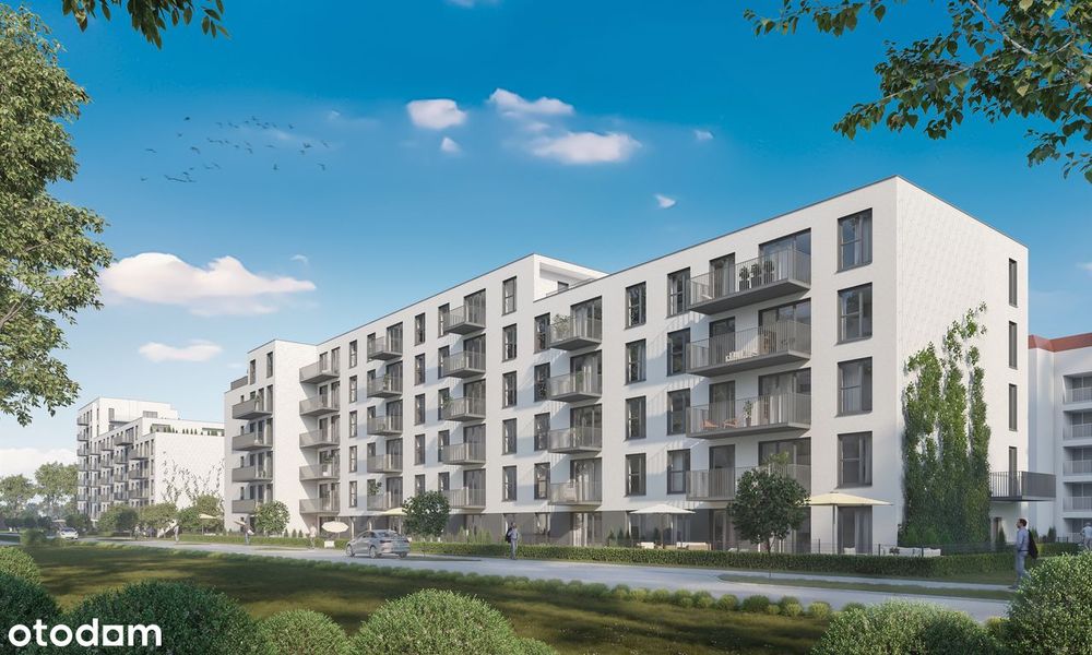 2-pokojowe mieszkanie 48m2 + ogródek