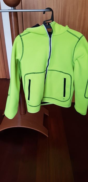 Casaco tribord polar dupla face 10 anos.