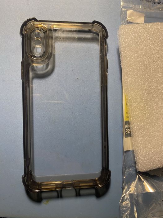 Бампер,чехол iphune x/xs Bleck