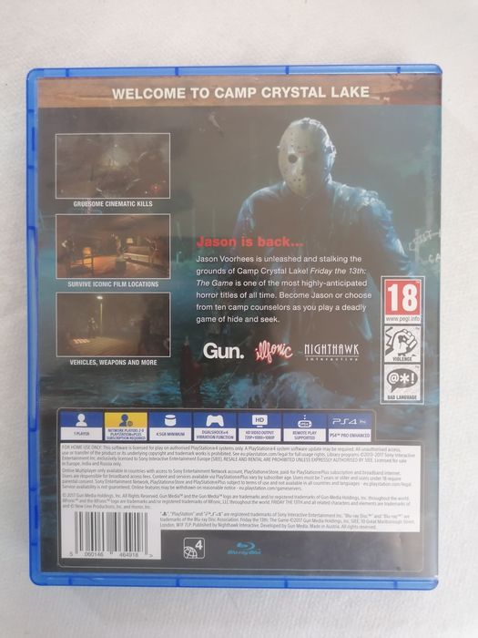 Friday the 13th - ps4