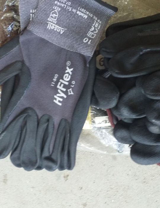 12  pares luva anti-corte de proteção novas