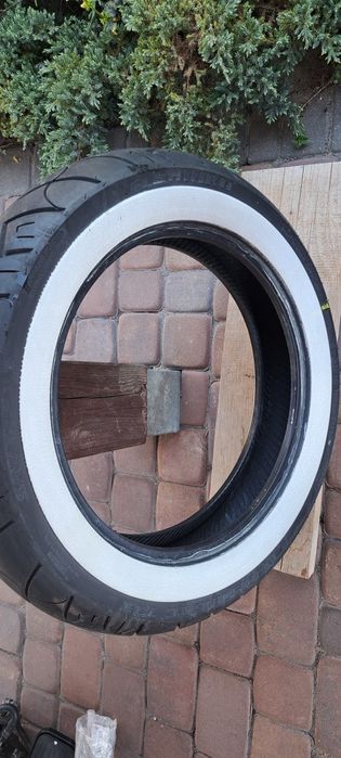 Shinko SR 777 H.D. para opon .  biale boki