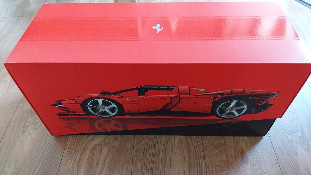 LEGO Technic 42143 Ferrari Daytonai 42083 Bugatti Chiron PUSTE KARTONY