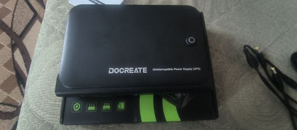 DOCREATE DC1036L - безперебійник для роутера, міні-UPS/ДБЖ