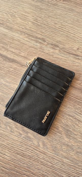 Mini portfel czarny parfois