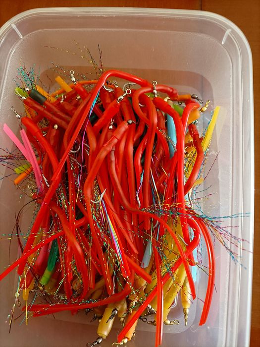 Pingalins para pesca do robalo