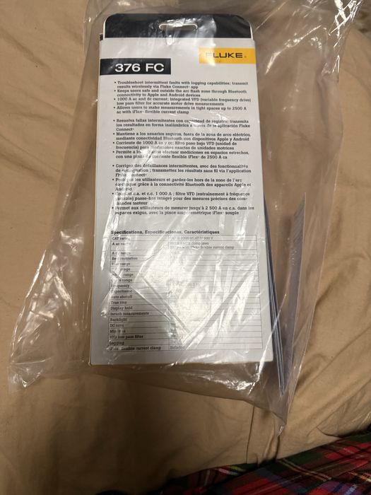 Струмові кліщі Fluke 376 Fc