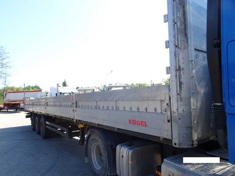 Wynajem naczepy burtówki Koegel S24