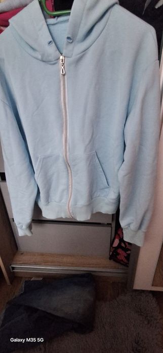 Bluza niebieska .