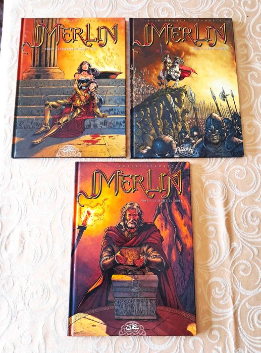 BD – Istin/Lambert, Demare, Goux & Vukić – Universo Merlin (francês)