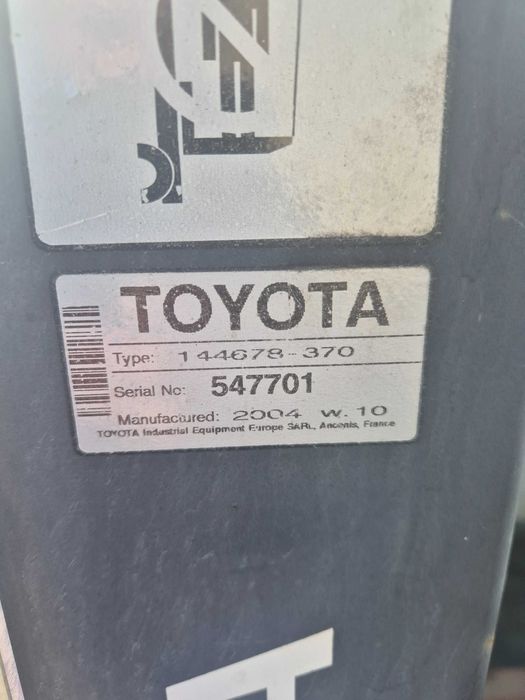 Wózek paletowy Toyota