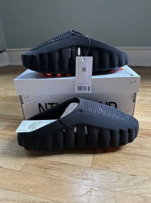 Nike Mind 001 Slide Black Chrome R.44