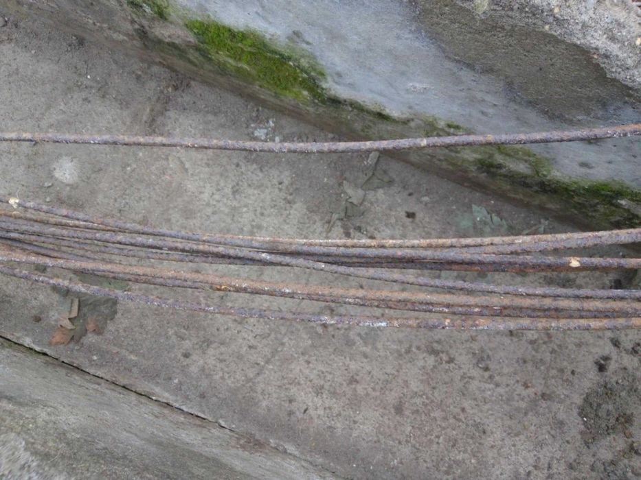 Drut pręt metalowy 50cm 500mm grubość 6mm pręty na wymiar - 10 szt