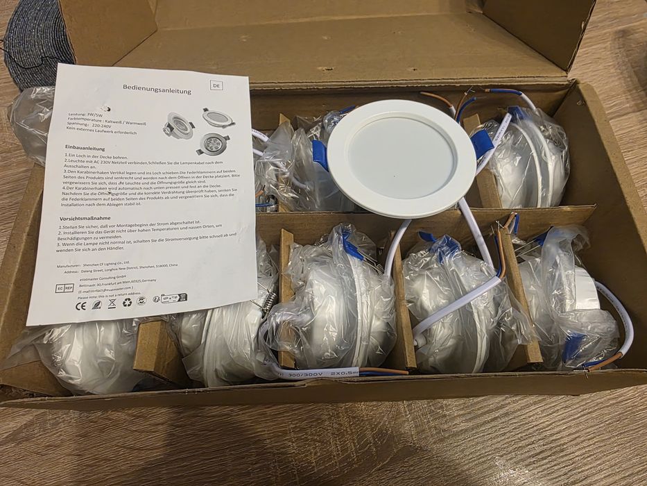 Lampy sufitowe led 5w