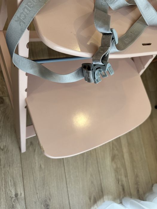 Krzesełko do karkmienia HAUCK ALPHA PLUS różowe