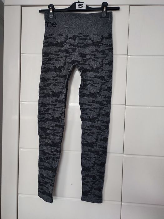 Nowe getry leginsy w panterkę print rozmiar S