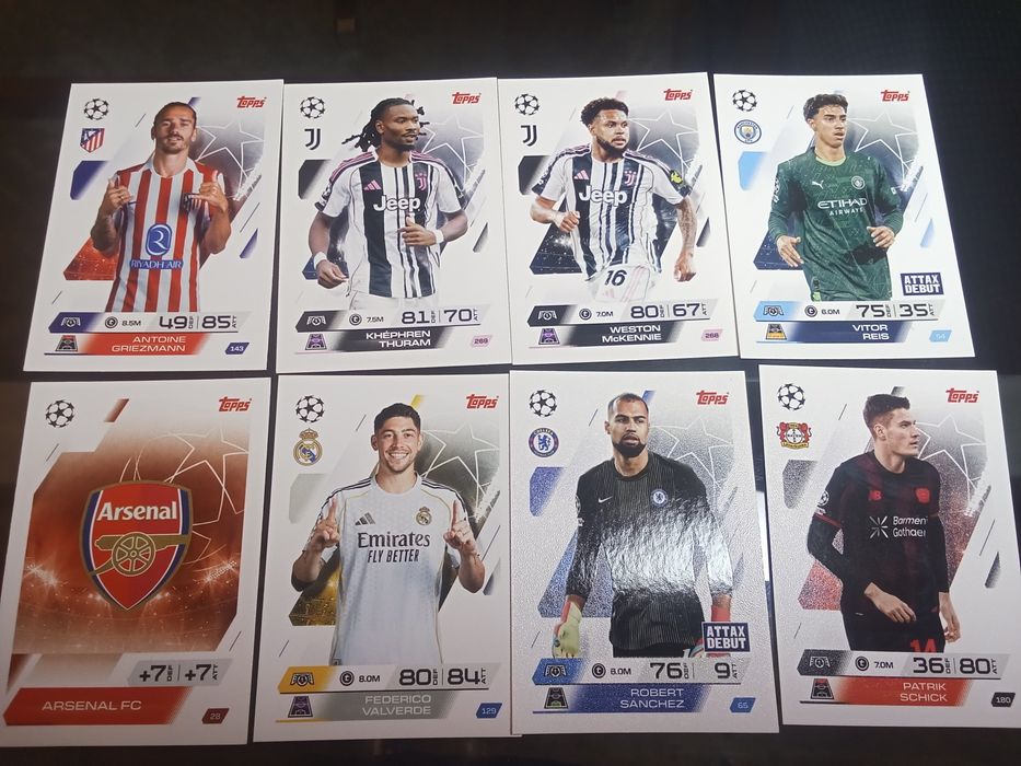 Match attax  topps 25/26