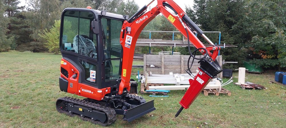 Koparko-ładowarka  Minikoparka  Wywrotka z HDS