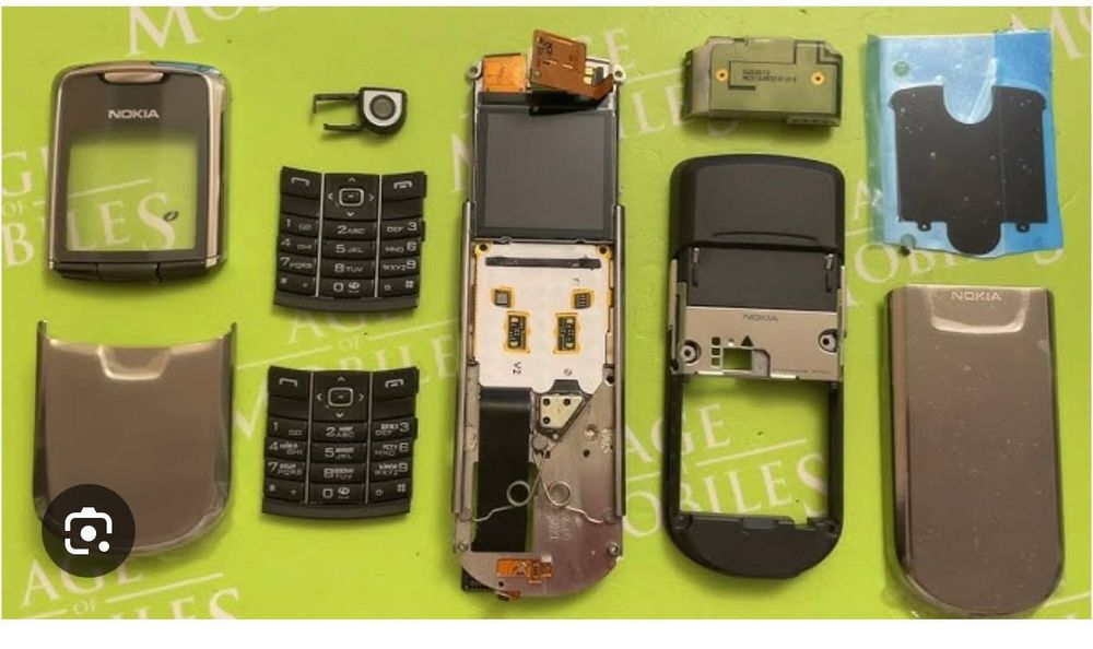 Nokia 8800 разборка, ремонт, запчастини, Classic Sirocco Arte Sapphire
