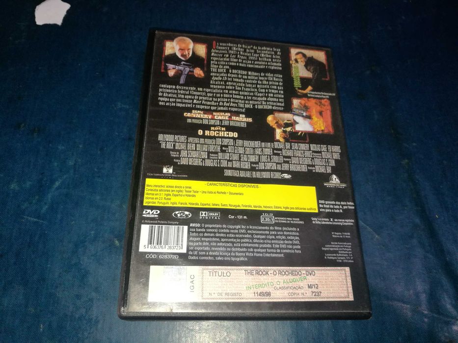 O ROCHEDO - THE ROCK DVD (legendagem em Português)