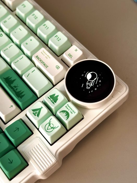 кастомная клавиатура с екранчиком, кастомна клавіатура з гарним звуком