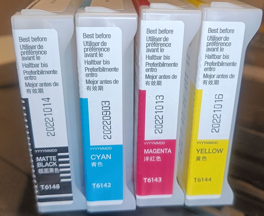 Tusze Oryginalne T6148 , T6142, T6143, T6144 Epson Stylus Pro 4400/480