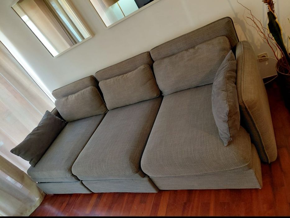 Sofá de sala por módulos
