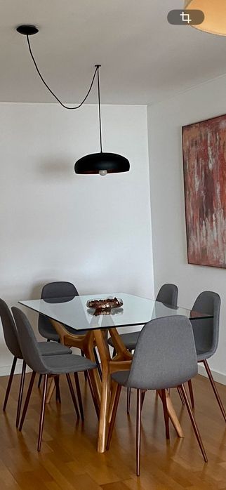 Tampo vidro mesa jantar