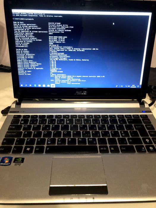 ASUS 2018 como novo