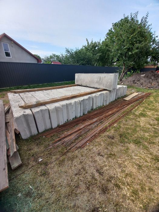 Продам нові фундаментні блоки ФБС 24-3-6