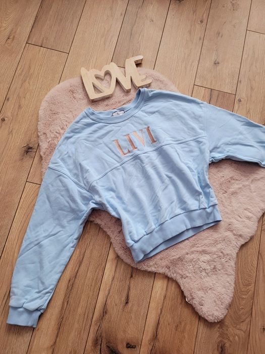 Bluza Livi fason oversize xs baby blue