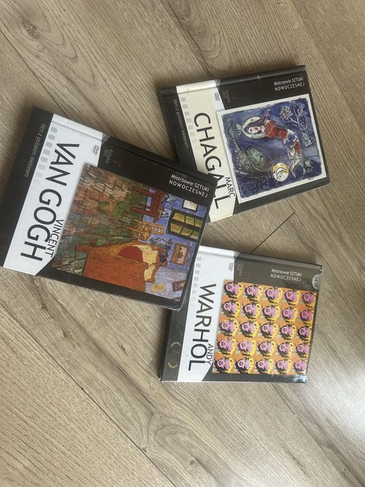 Warhol, Van Gogh, Chagall - płyty DVD