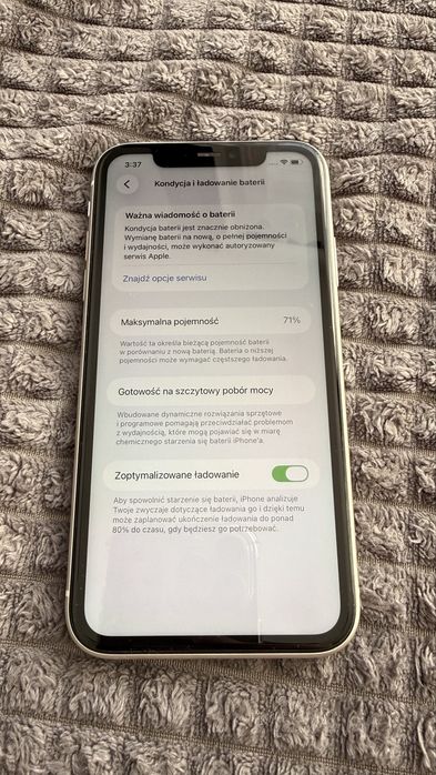 Apple iPhone 11 128gb Biały