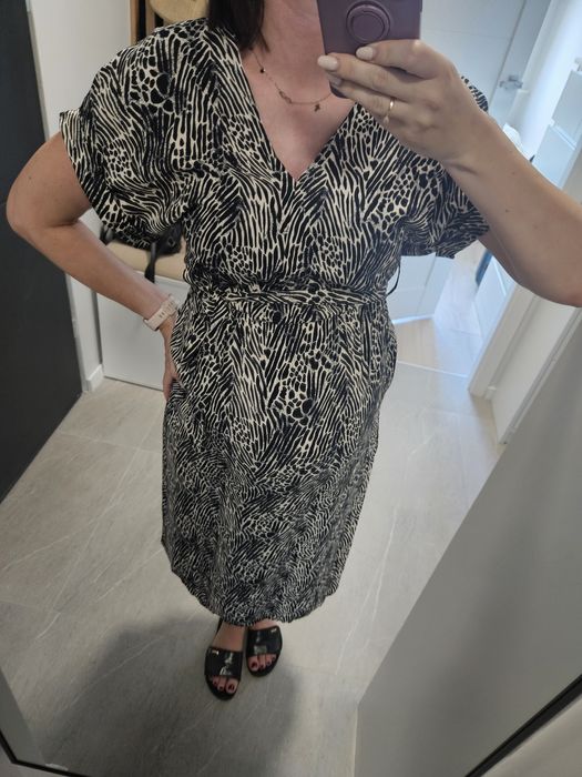 Sukienka Mama ciążowa sinsay 36 s midi letnia